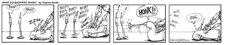 What do Bagpipes think? part 1